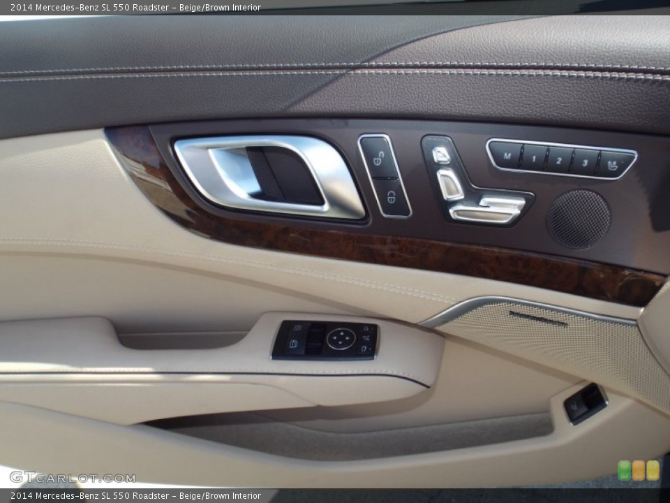 Beige/Brown Interior Door Panel for the 2014 Mercedes-Benz SL 550 Roadster #86910442