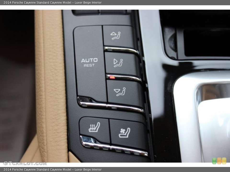 Luxor Beige Interior Controls for the 2014 Porsche Cayenne  #86910637
