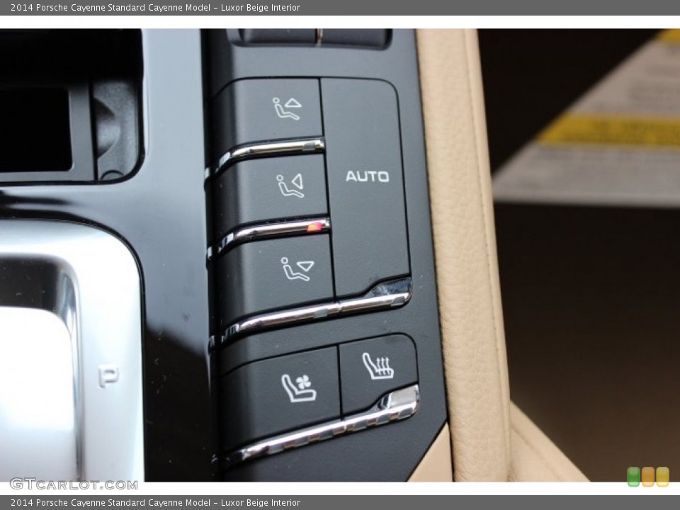 Luxor Beige Interior Controls for the 2014 Porsche Cayenne  #86910658