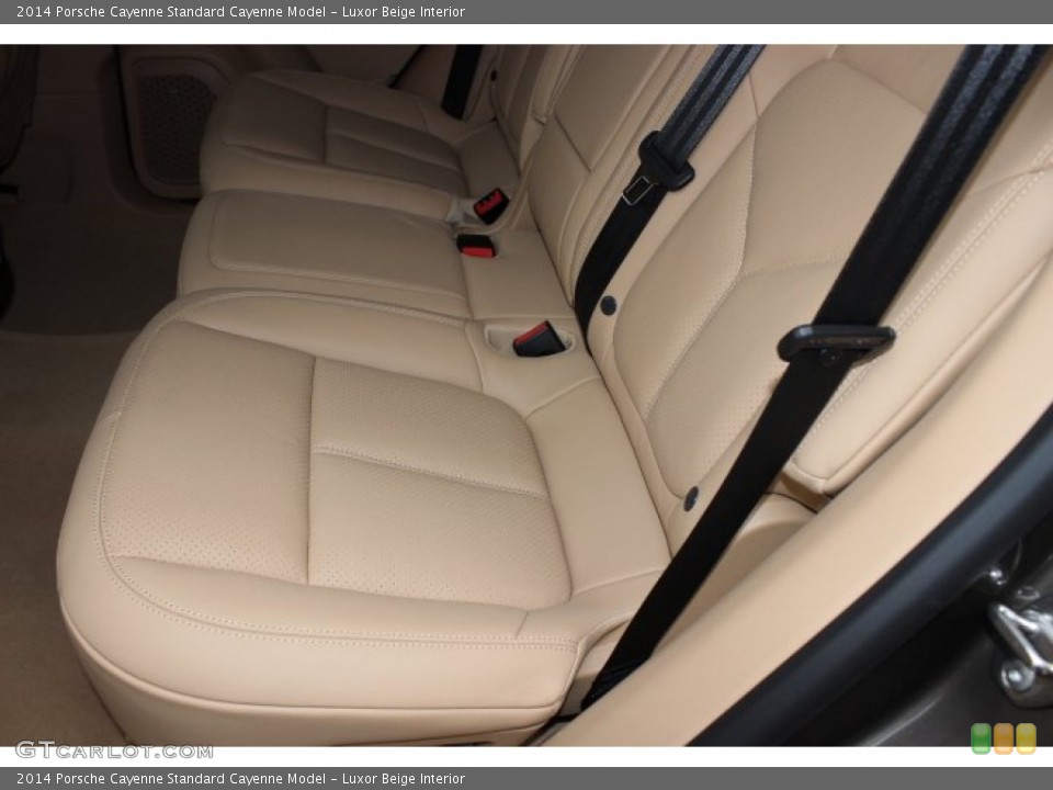 Luxor Beige Interior Rear Seat for the 2014 Porsche Cayenne  #86910802