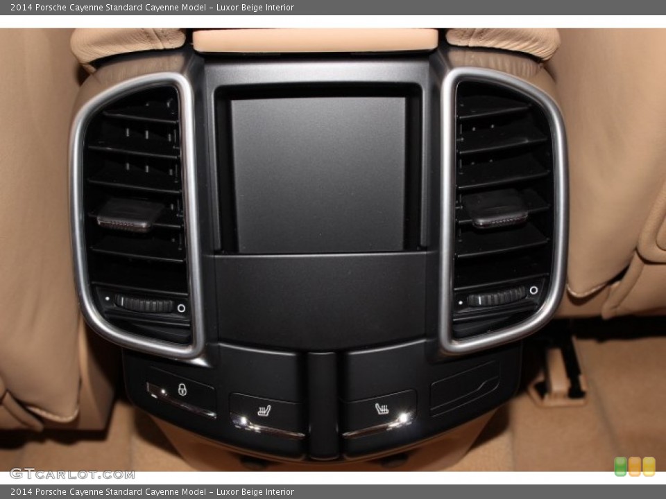 Luxor Beige Interior Controls for the 2014 Porsche Cayenne  #86910817