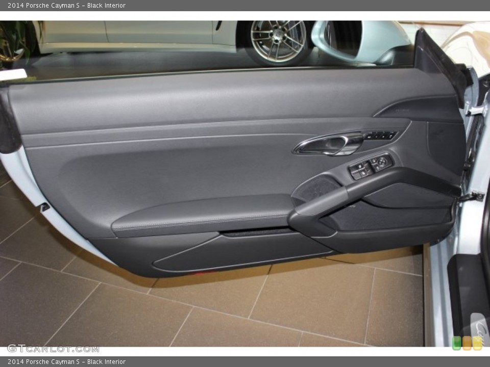 Black Interior Door Panel for the 2014 Porsche Cayman S #86911246