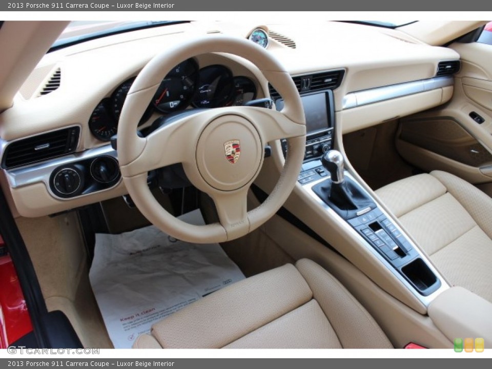 Luxor Beige Interior Photo for the 2013 Porsche 911 Carrera Coupe #86911967