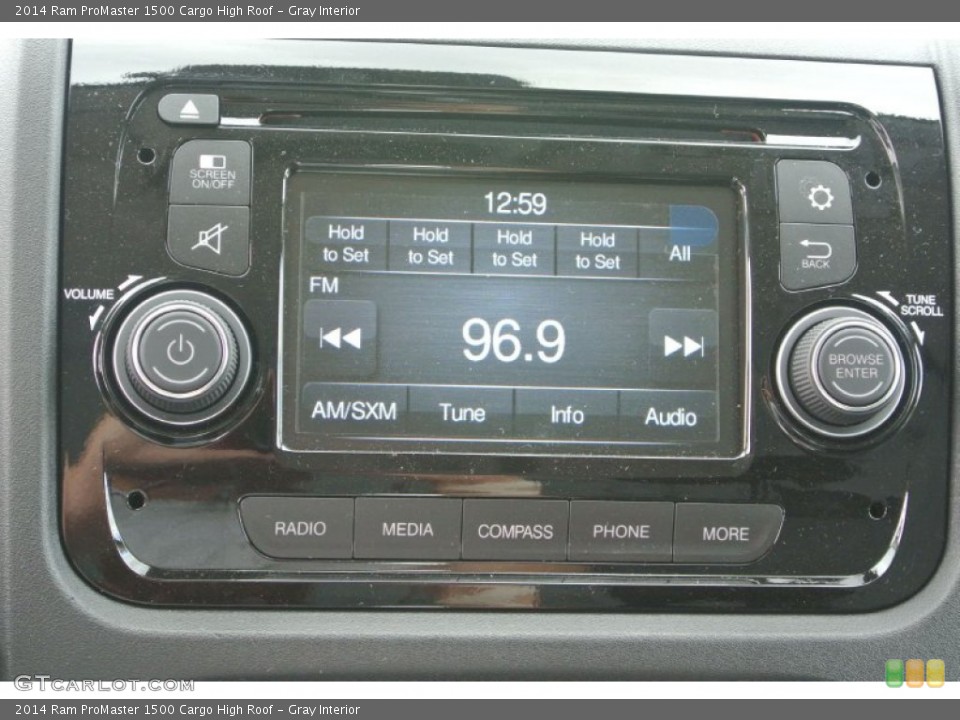 Gray Interior Audio System for the 2014 Ram ProMaster 1500 Cargo High Roof #86921581