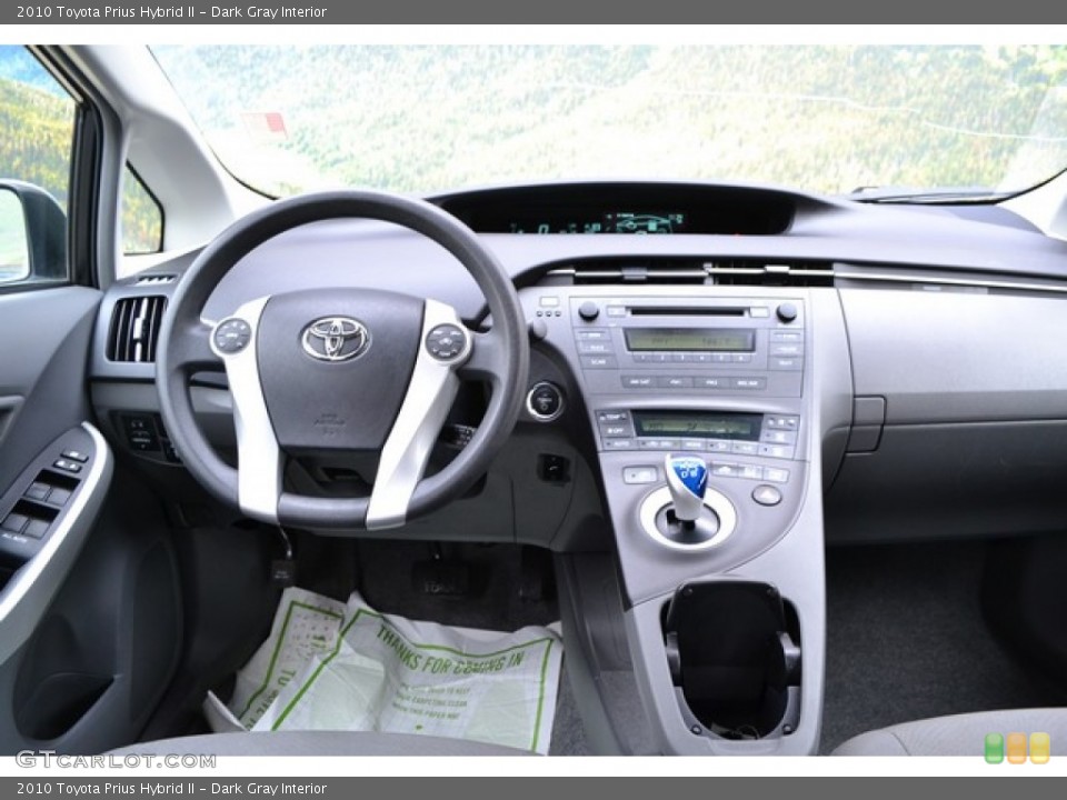 Dark Gray Interior Dashboard for the 2010 Toyota Prius Hybrid II #86923828