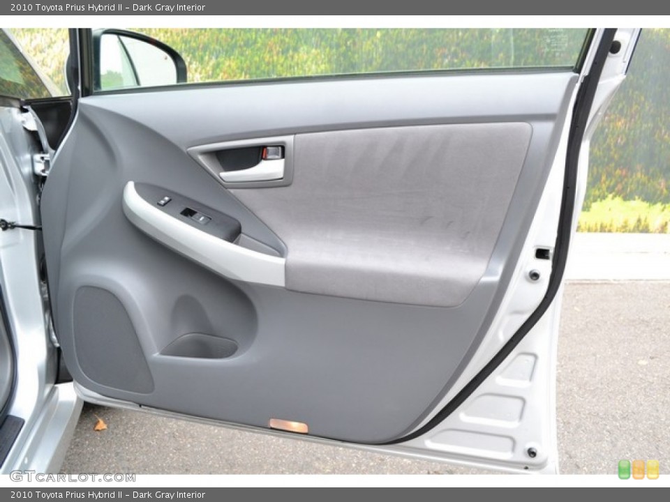 Dark Gray Interior Door Panel for the 2010 Toyota Prius Hybrid II #86924036