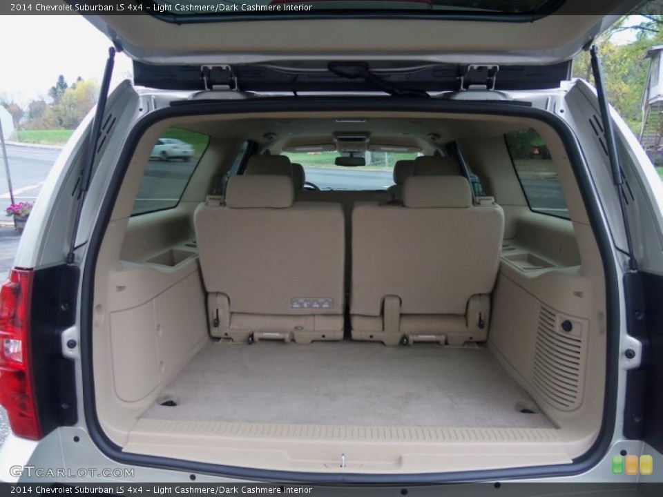 Light Cashmere/Dark Cashmere Interior Trunk for the 2014 Chevrolet Suburban LS 4x4 #86924093