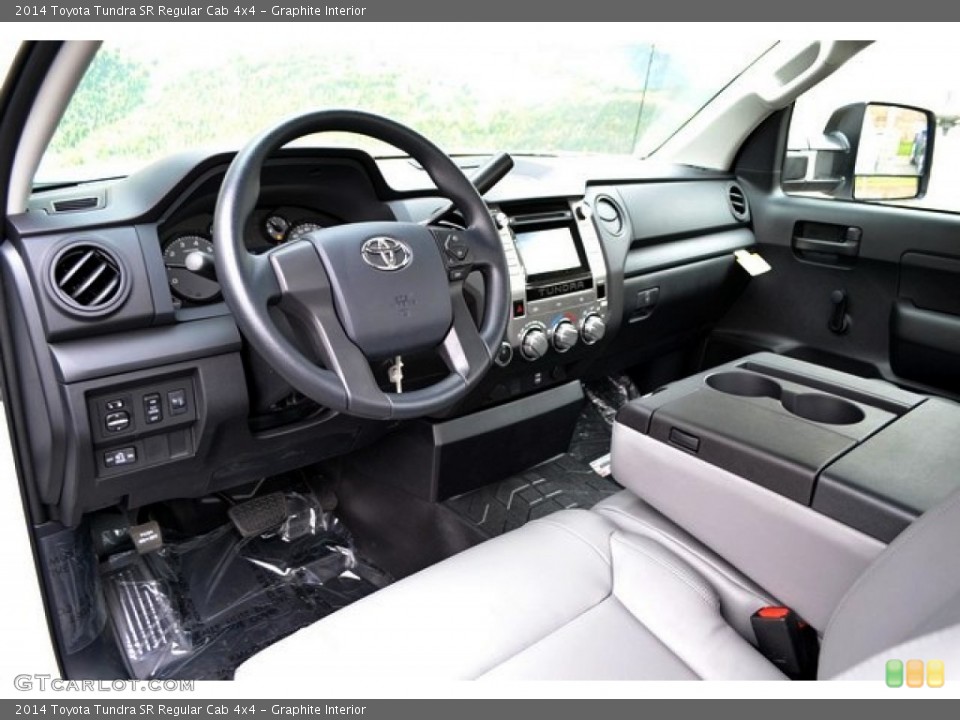 Graphite Interior Photo for the 2014 Toyota Tundra SR Regular Cab 4x4 #86924377