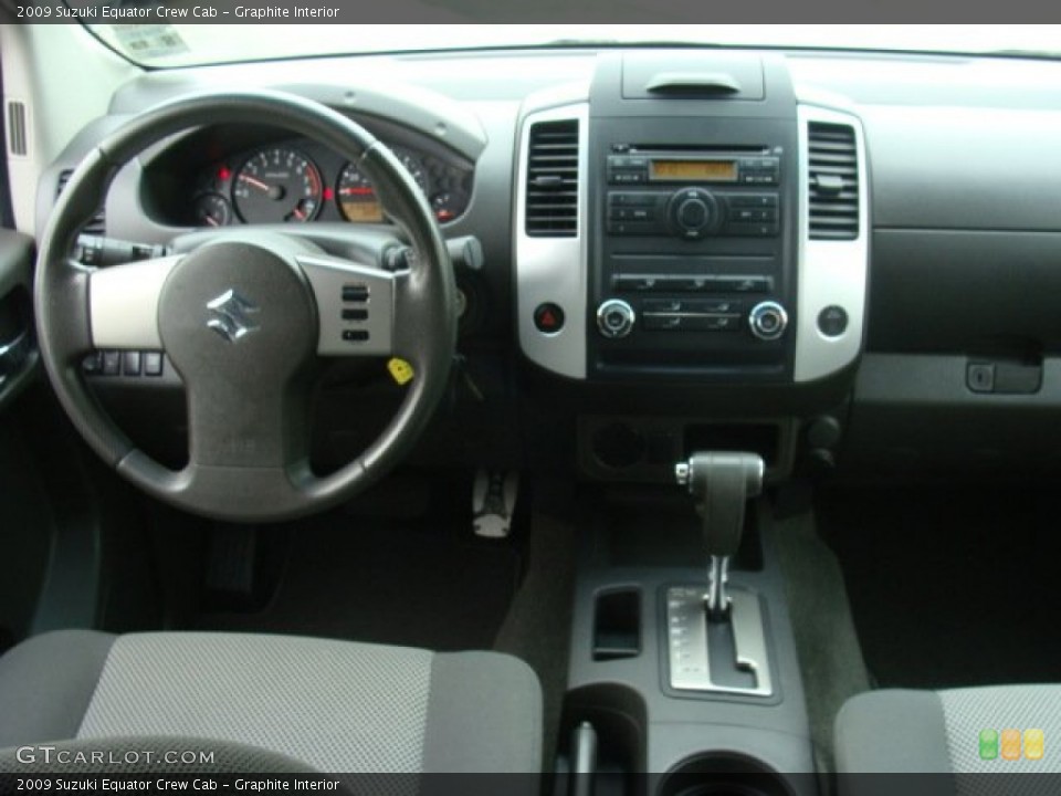 Graphite Interior Dashboard for the 2009 Suzuki Equator Crew Cab #86925324