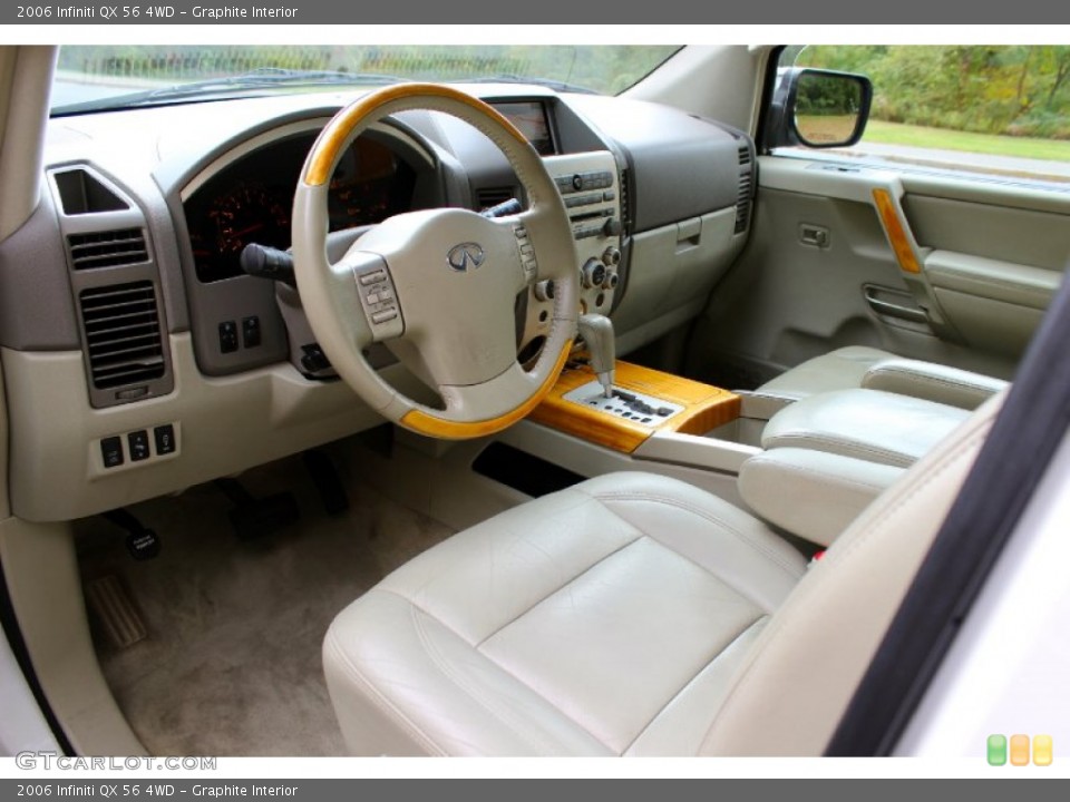Graphite Interior Photo for the 2006 Infiniti QX 56 4WD #86932489