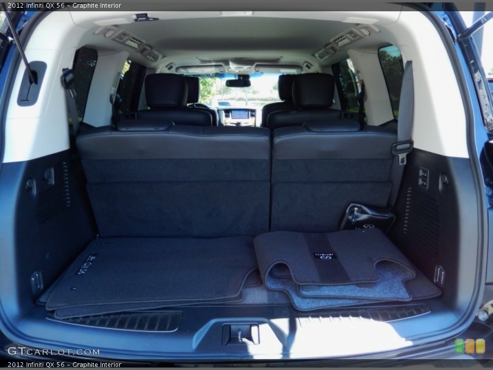 Graphite Interior Trunk for the 2012 Infiniti QX 56 #86932903