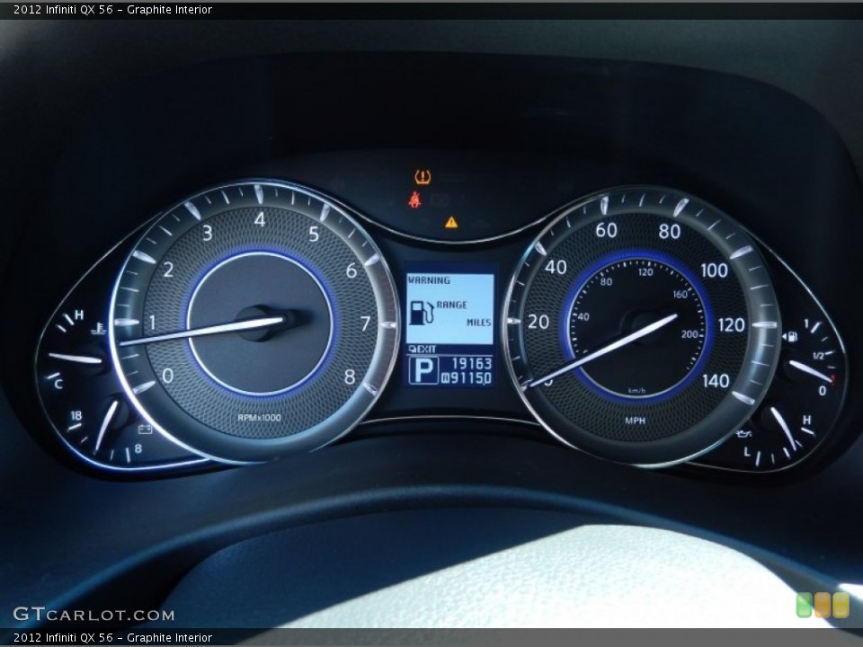 Graphite Interior Gauges for the 2012 Infiniti QX 56 #86933023