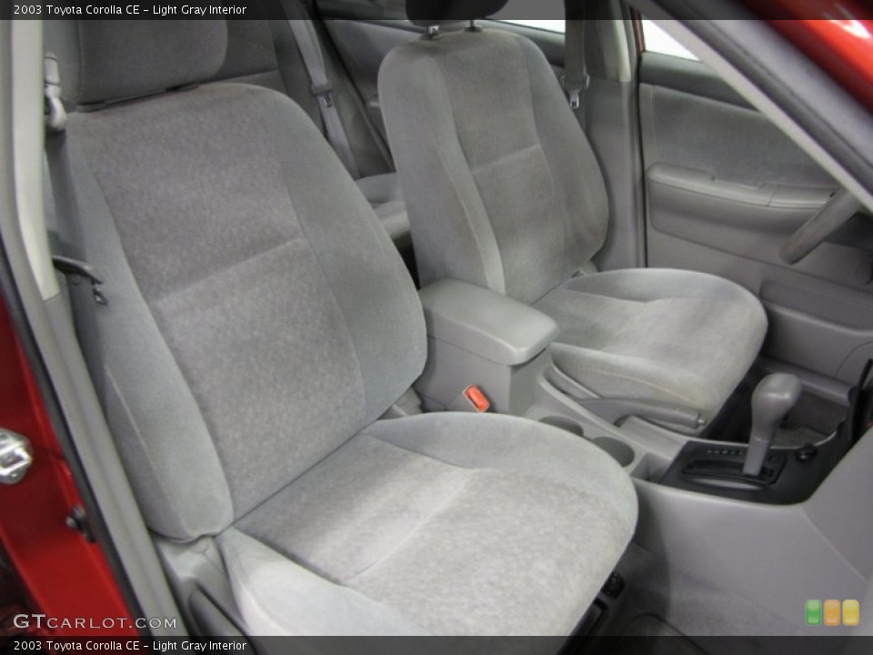 Light Gray Interior Photo for the 2003 Toyota Corolla CE #86935898