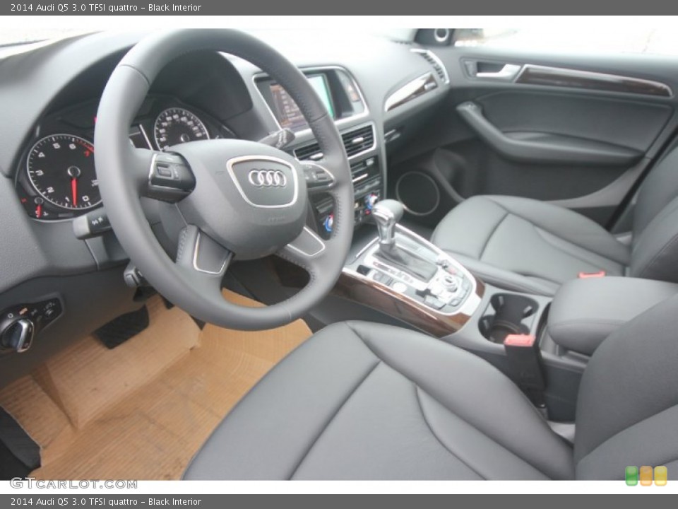 Black Interior Photo for the 2014 Audi Q5 3.0 TFSI quattro #86936263