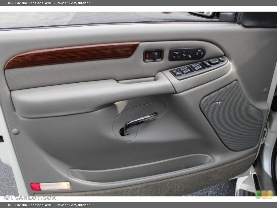 Pewter Gray Interior Door Panel for the 2004 Cadillac Escalade AWD #86936518