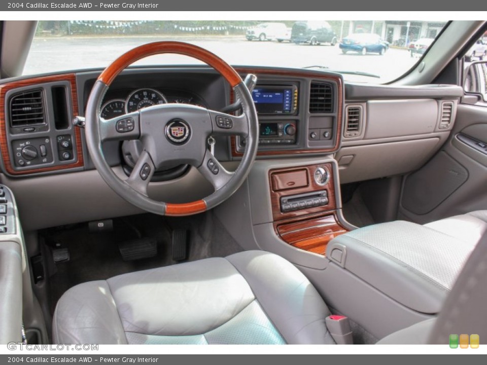 Pewter Gray Interior Prime Interior for the 2004 Cadillac Escalade AWD #86936560