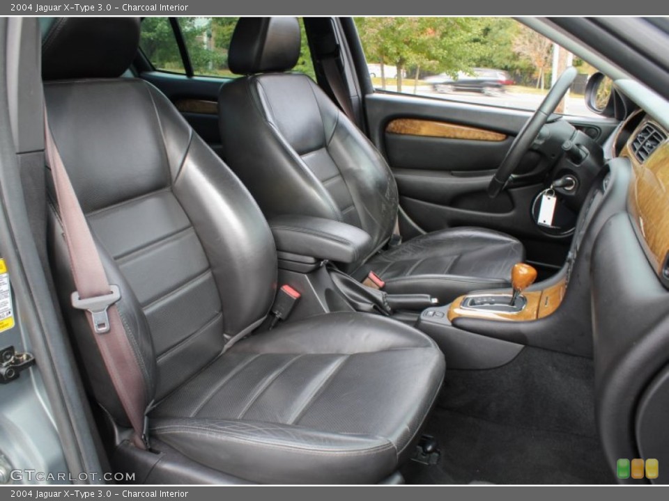 Charcoal Interior Front Seat for the 2004 Jaguar X-Type 3.0 #86936776