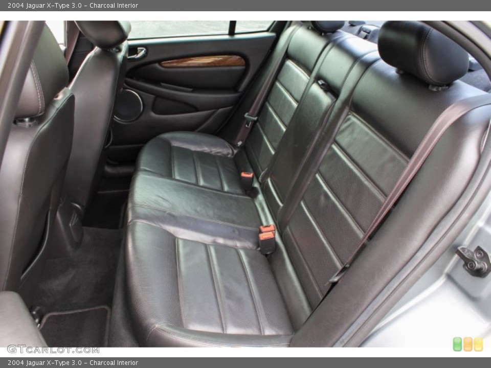 Charcoal Interior Rear Seat for the 2004 Jaguar X-Type 3.0 #86936830