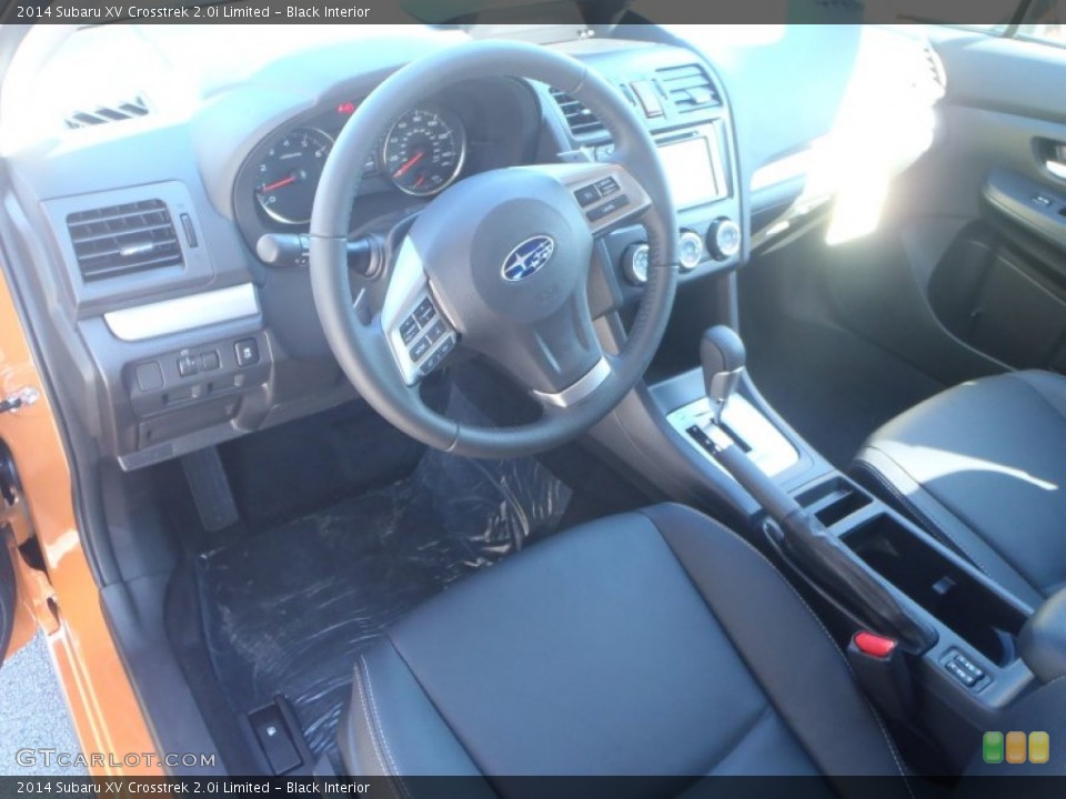 Black Interior Front Seat for the 2014 Subaru XV Crosstrek 2.0i Limited #86938294
