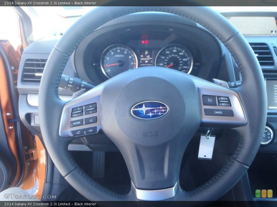 Black Interior Steering Wheel for the 2014 Subaru XV Crosstrek 2.0i Limited #86938363