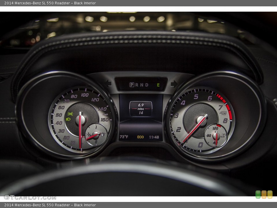 Black Interior Gauges for the 2014 Mercedes-Benz SL 550 Roadster #86941774