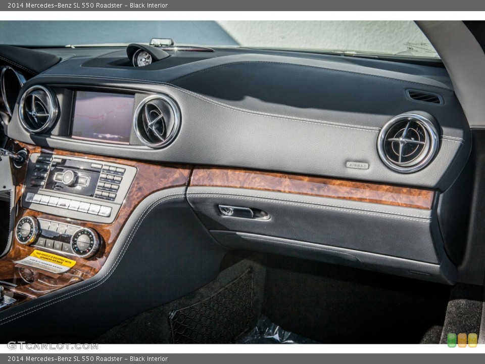 Black Interior Dashboard for the 2014 Mercedes-Benz SL 550 Roadster #86941840