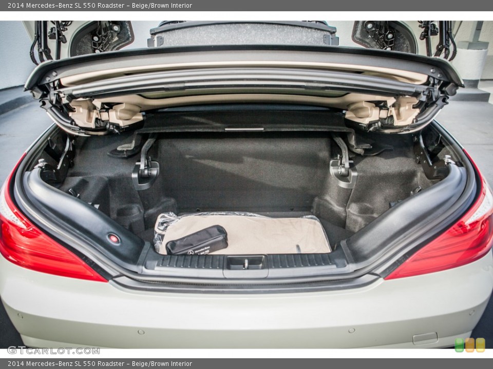 Beige/Brown Interior Trunk for the 2014 Mercedes-Benz SL 550 Roadster #86942083