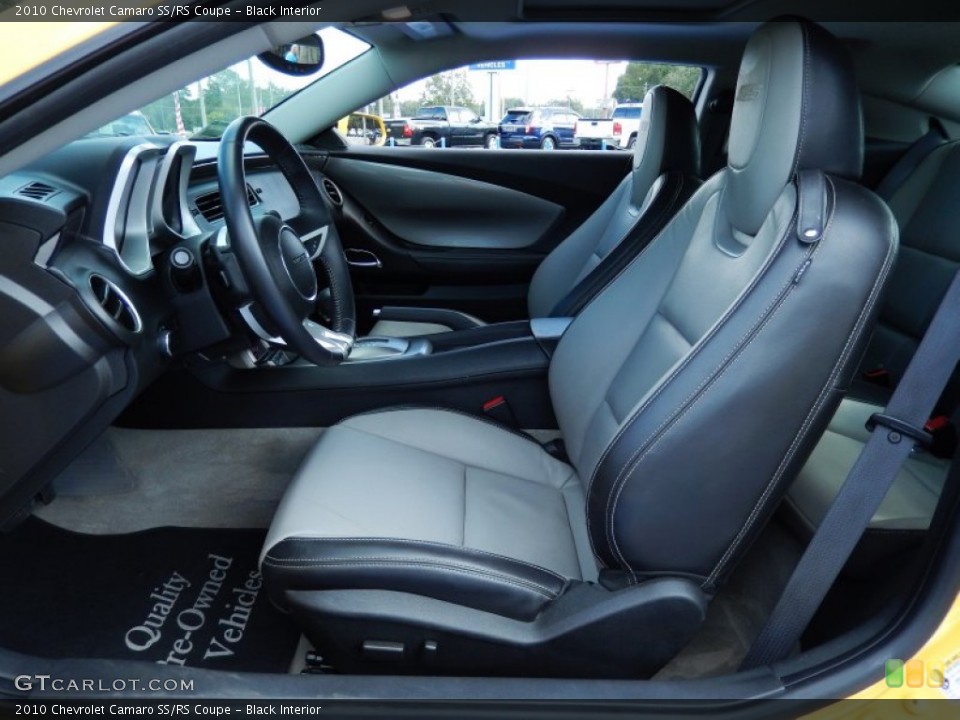 Black Interior Photo for the 2010 Chevrolet Camaro SS/RS Coupe #86943874