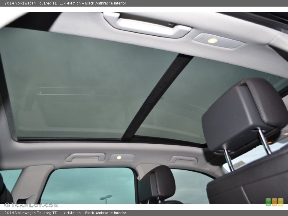 Black Anthracite Interior Sunroof for the 2014 Volkswagen Touareg TDI Lux 4Motion #86944024