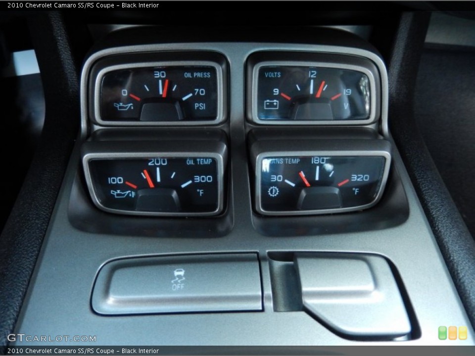 Black Interior Gauges for the 2010 Chevrolet Camaro SS/RS Coupe #86944150