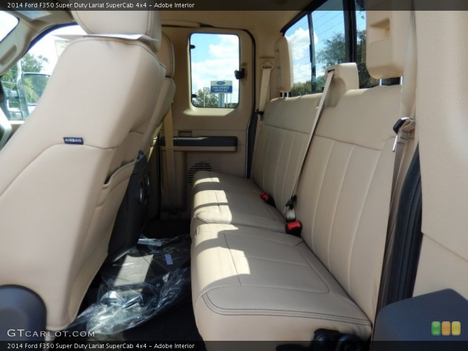 Adobe Interior Rear Seat for the 2014 Ford F350 Super Duty Lariat SuperCab 4x4 #86947204
