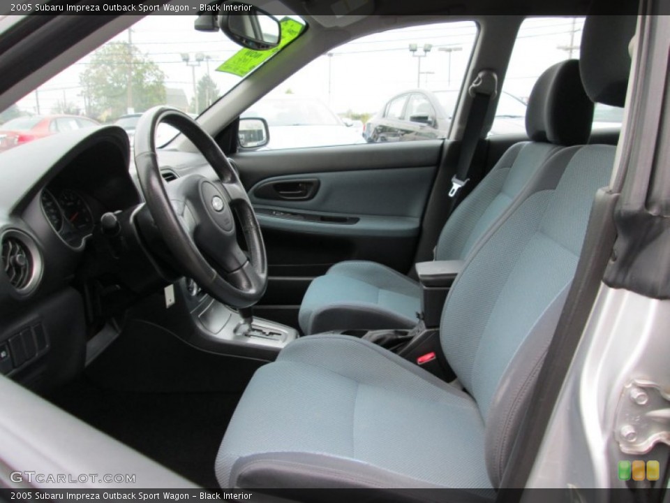 Black Interior Photo for the 2005 Subaru Impreza Outback Sport Wagon #86947924
