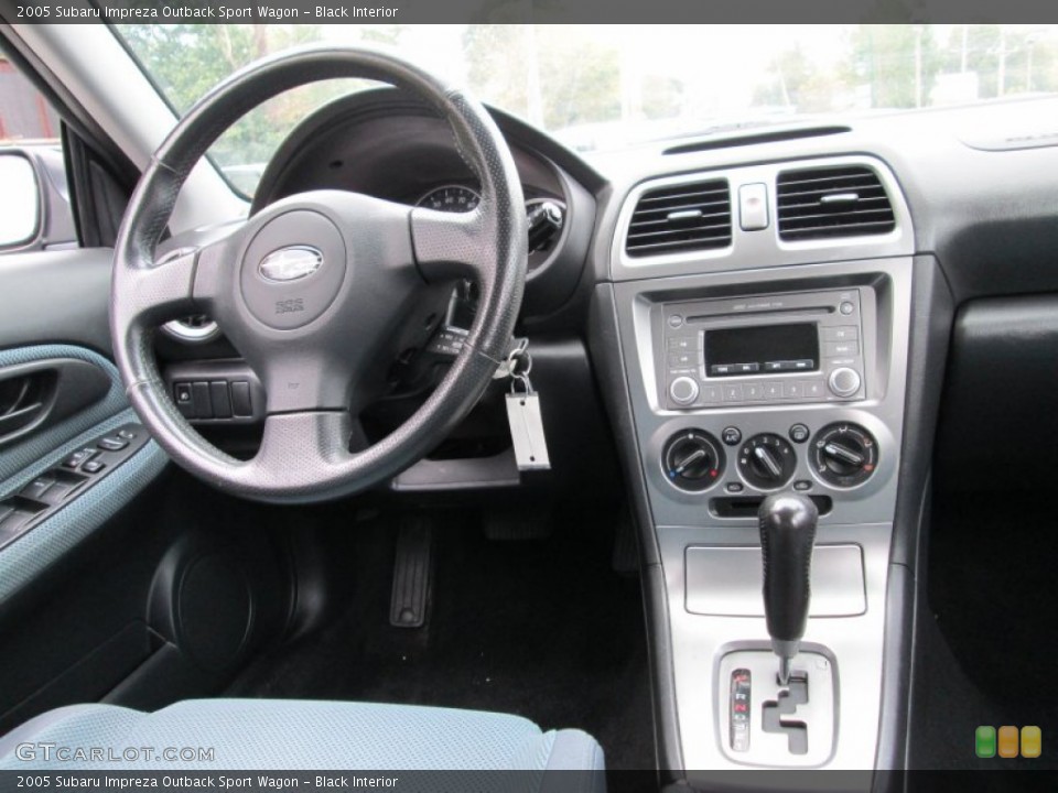 Black Interior Dashboard for the 2005 Subaru Impreza Outback Sport Wagon #86947966