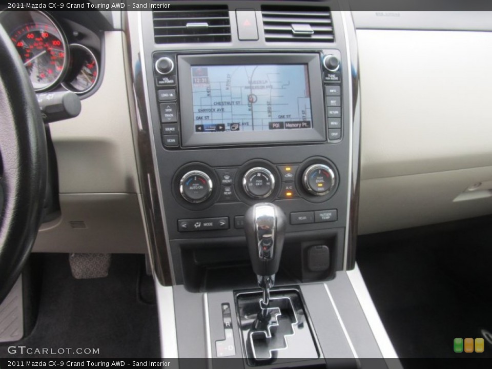 Sand Interior Controls for the 2011 Mazda CX-9 Grand Touring AWD #86949802