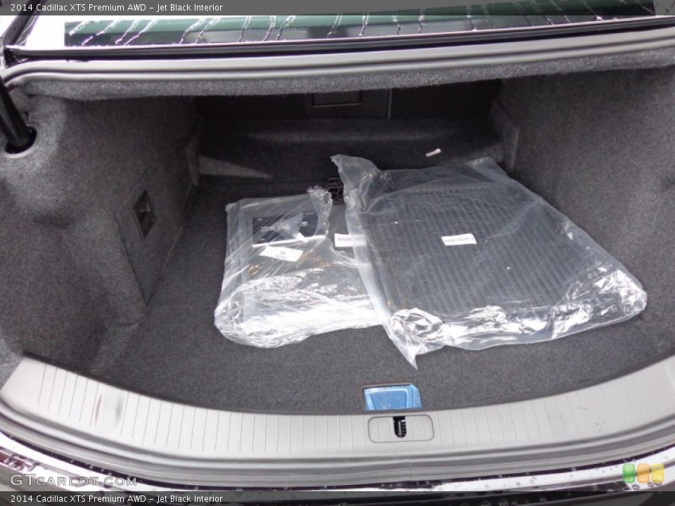 Jet Black Interior Trunk for the 2014 Cadillac XTS Premium AWD #86951406