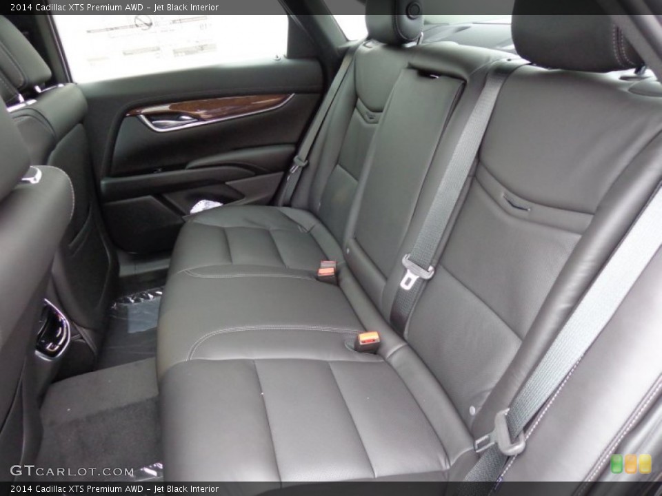 Jet Black Interior Rear Seat for the 2014 Cadillac XTS Premium AWD #86951512