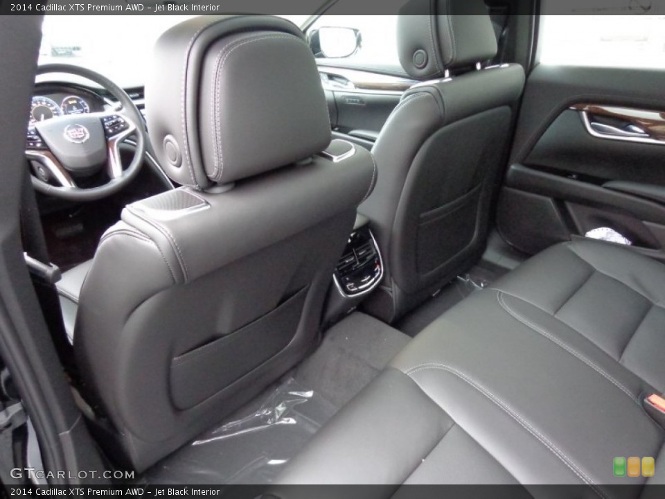 Jet Black Interior Rear Seat for the 2014 Cadillac XTS Premium AWD #86951539