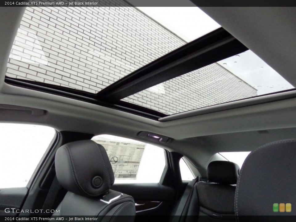 Jet Black Interior Sunroof for the 2014 Cadillac XTS Premium AWD #86951620