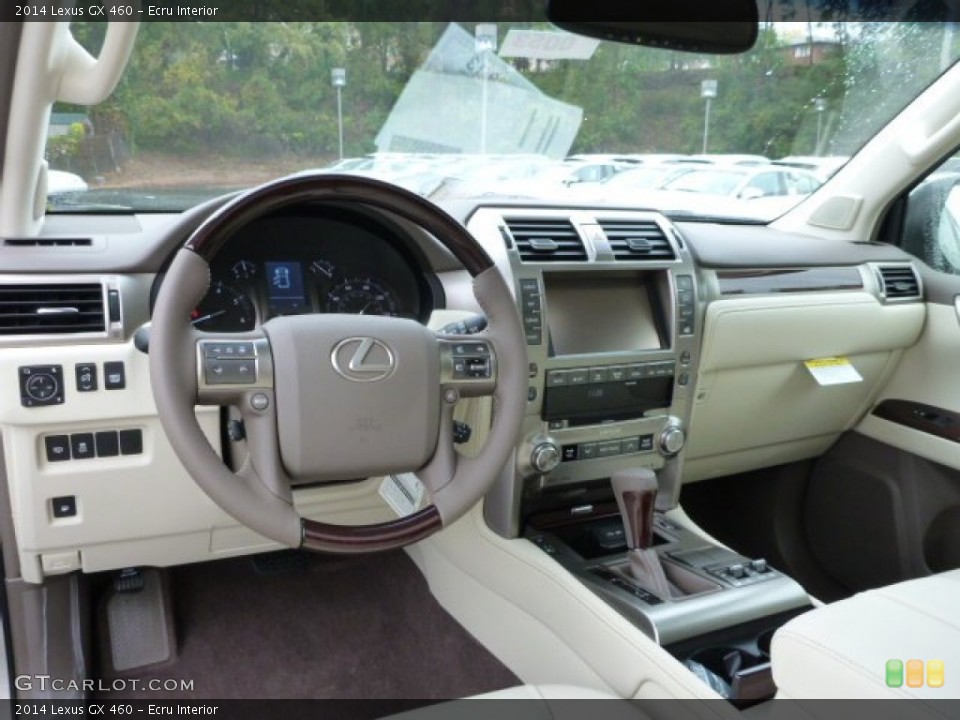 Ecru Interior Dashboard for the 2014 Lexus GX 460 #86951762