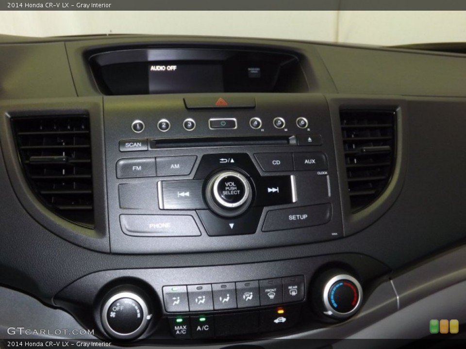 Gray Interior Controls for the 2014 Honda CR-V LX #86956273