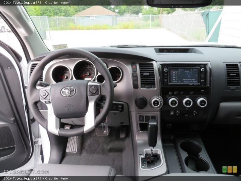Graphite Interior Dashboard for the 2014 Toyota Sequoia SR5 #86959798
