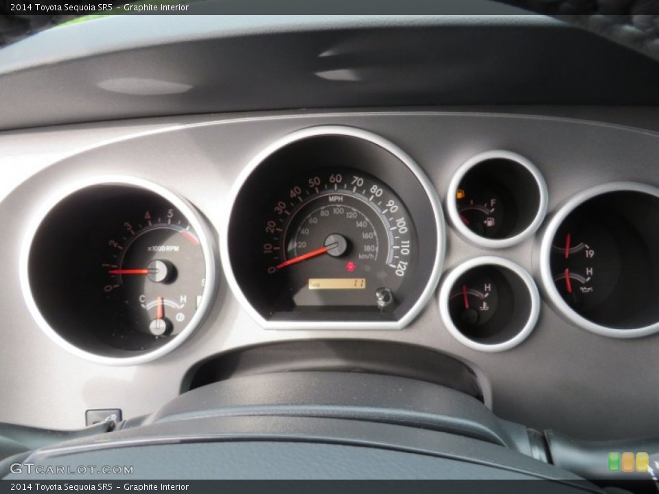 Graphite Interior Gauges for the 2014 Toyota Sequoia SR5 #86959927