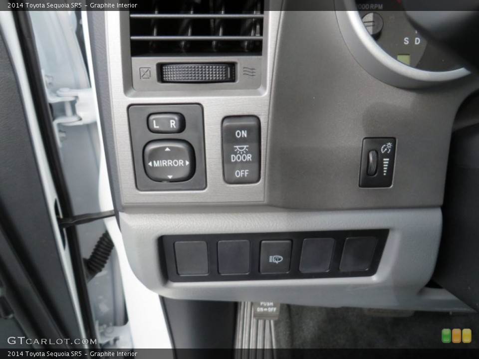 Graphite Interior Gauges for the 2014 Toyota Sequoia SR5 #86959951