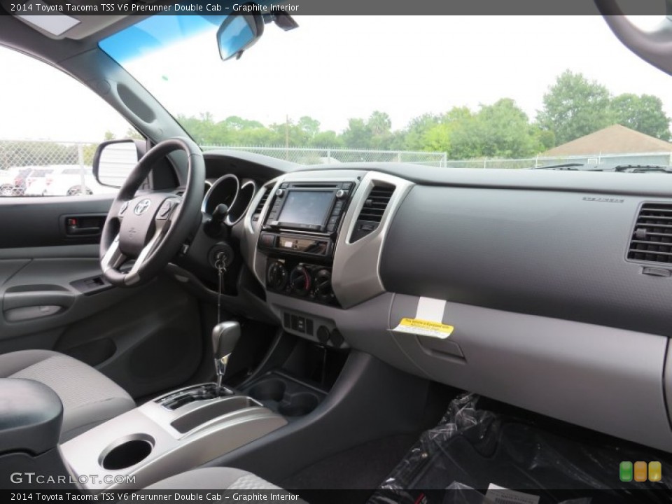 Graphite Interior Dashboard for the 2014 Toyota Tacoma TSS V6 Prerunner Double Cab #86964037
