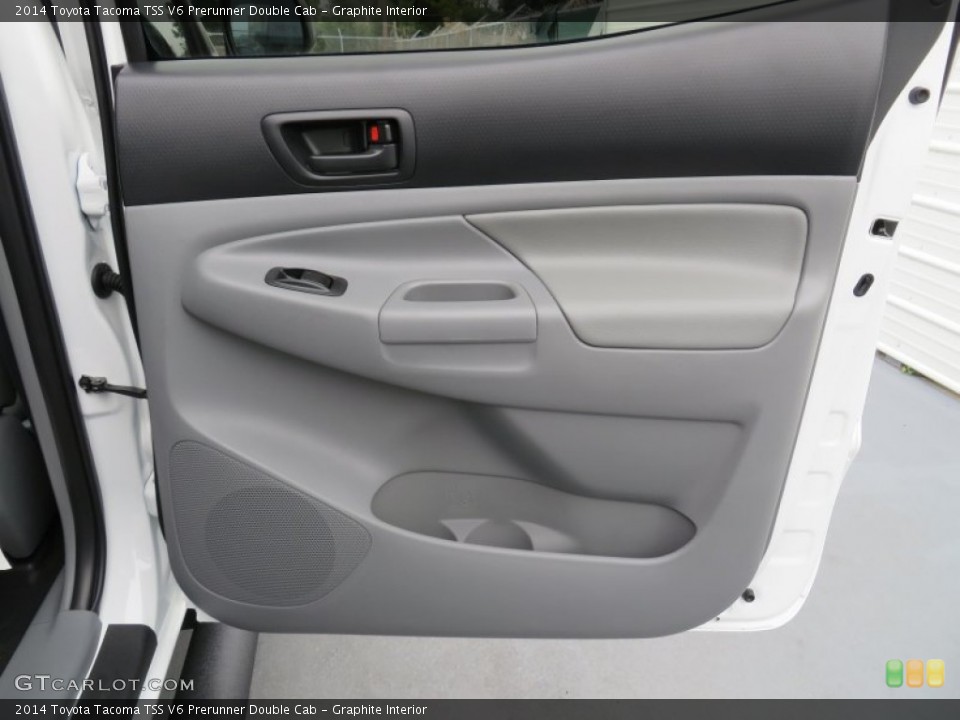Graphite Interior Door Panel for the 2014 Toyota Tacoma TSS V6 Prerunner Double Cab #86964085
