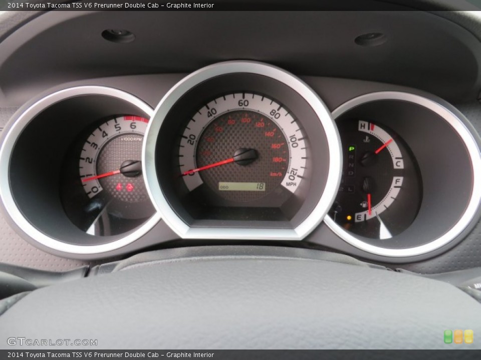 Graphite Interior Gauges for the 2014 Toyota Tacoma TSS V6 Prerunner Double Cab #86964364
