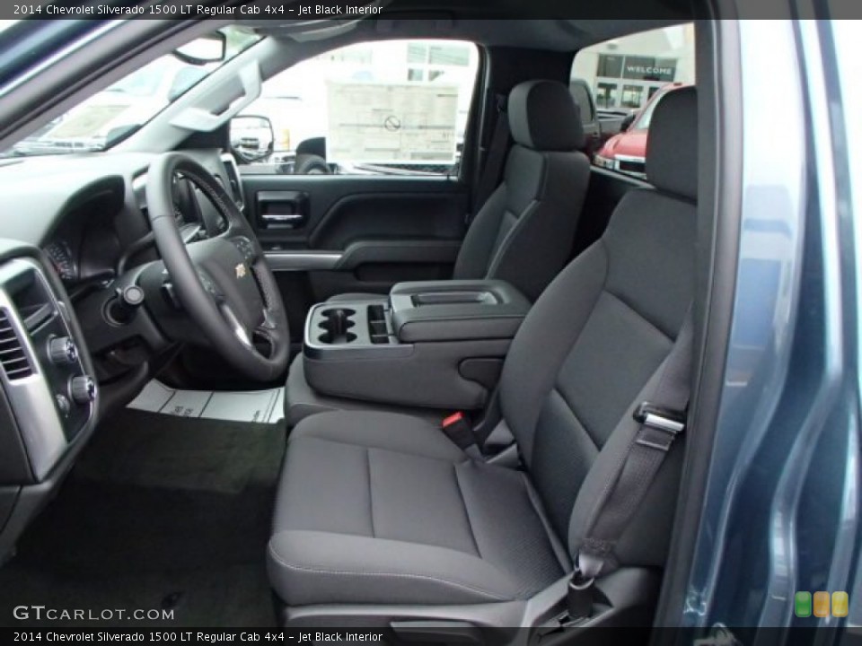 Jet Black Interior Photo for the 2014 Chevrolet Silverado 1500 LT Regular Cab 4x4 #86965279