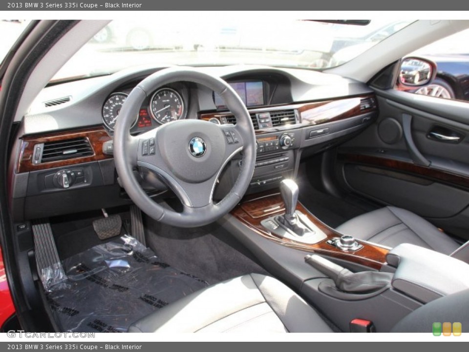 Black Interior Prime Interior for the 2013 BMW 3 Series 335i Coupe #86968198