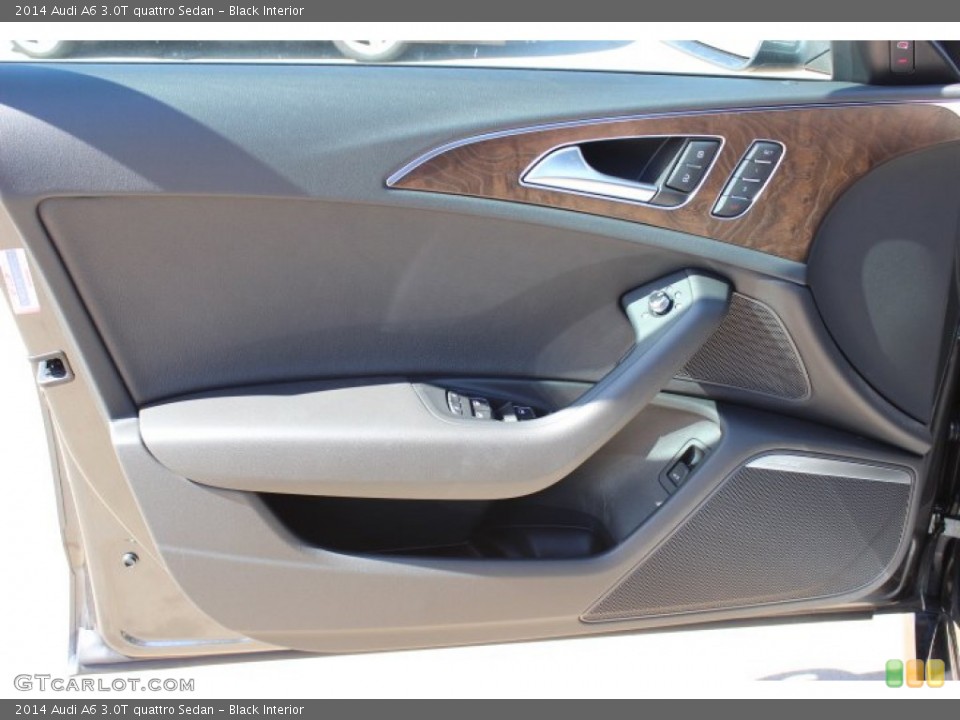 Black Interior Door Panel for the 2014 Audi A6 3.0T quattro Sedan #86968882