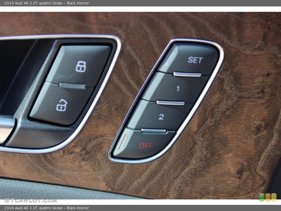 Black Interior Controls for the 2014 Audi A6 3.0T quattro Sedan #86968898